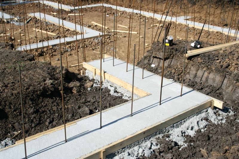 Cement Footer Installation