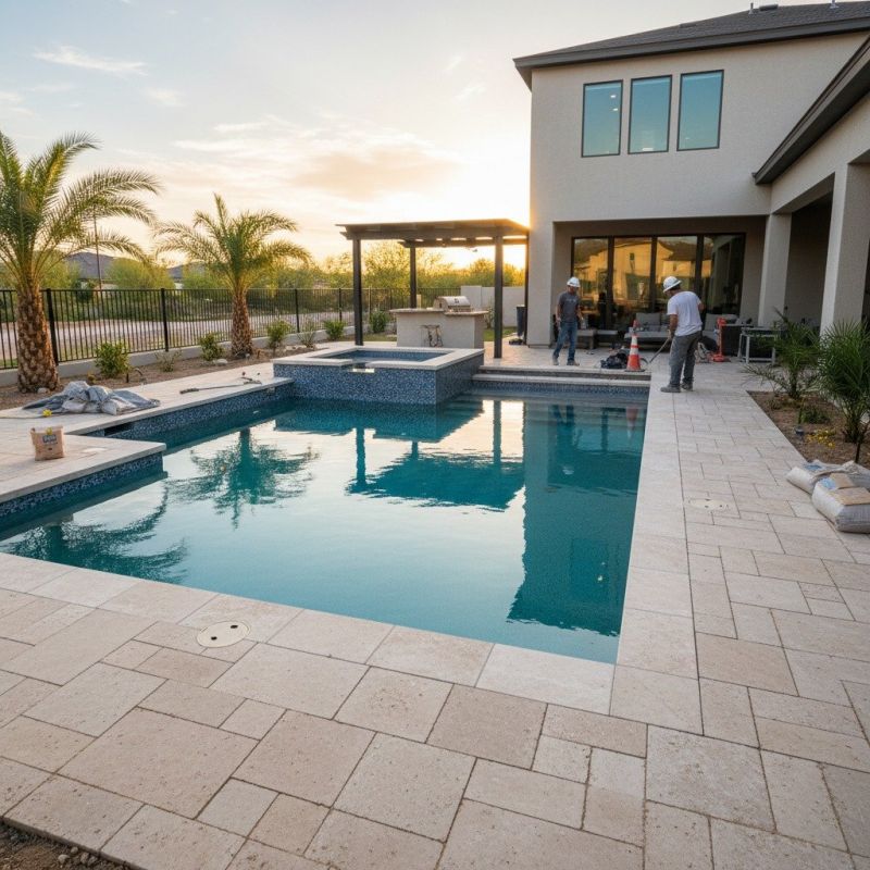 Pool Area Enlargement