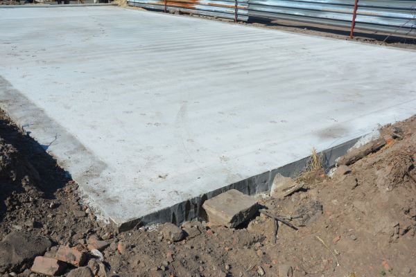 Concrete Platform Construction in Garner