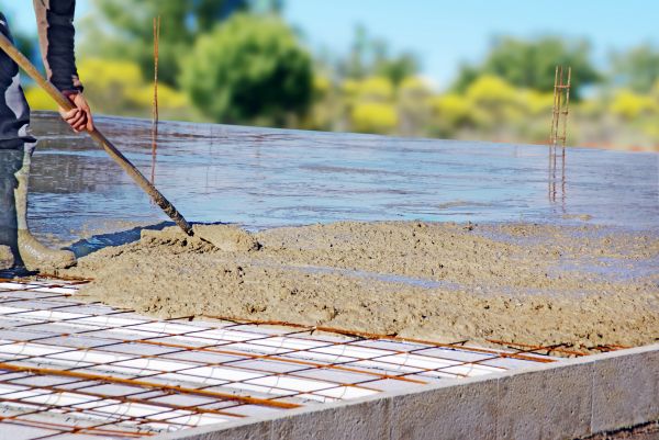 Cement Slab Laying in Garner