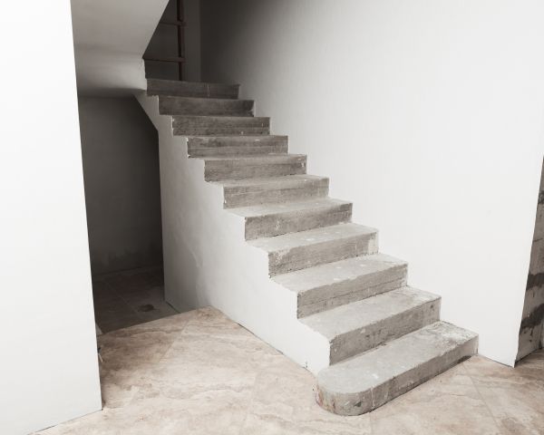 Cement Step Installation in Garner