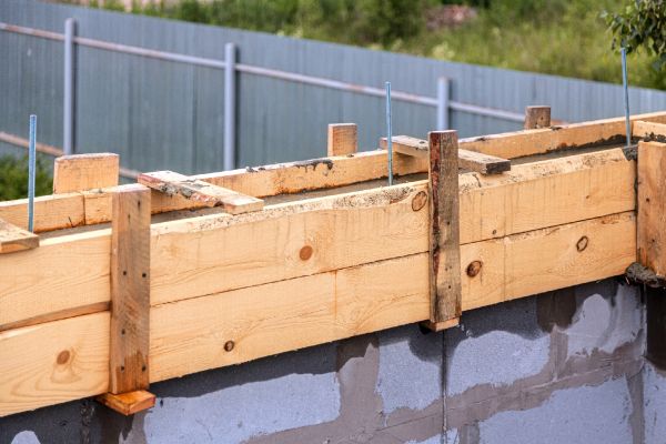 Poured Wall Construction in Garner