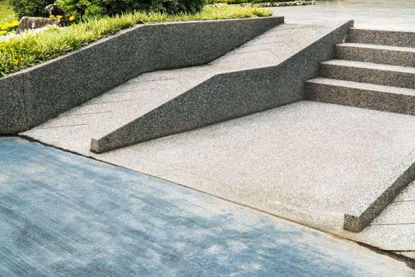 Concrete Ramp Installation in Garner