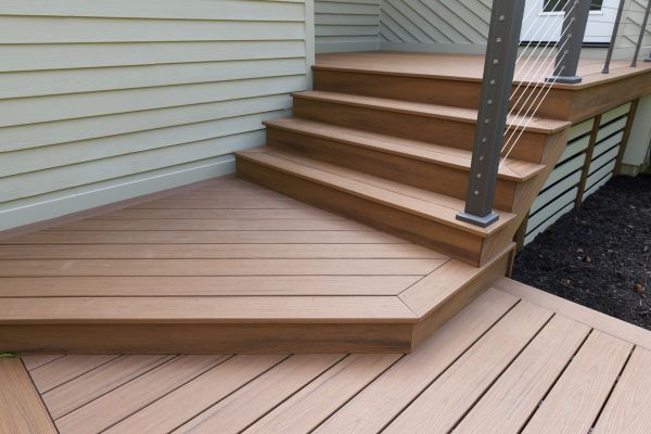 Patio Staircase Construction in Garner