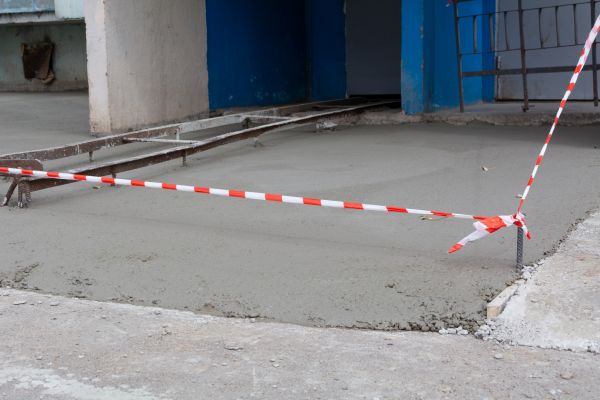 Garage Concrete Replacement in Garner