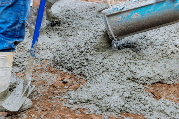 Barn Concrete Pouring in Garner