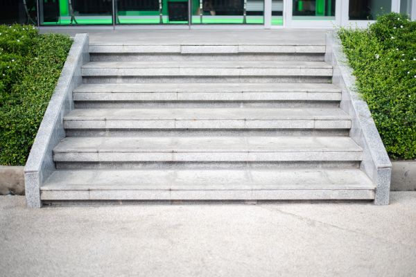 Cement Steps Installation in Garner
