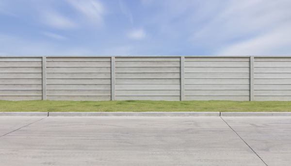 Concrete Fence Installation in Garner