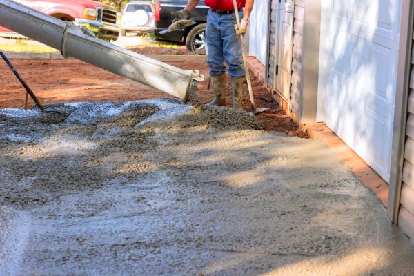 Cement Driveway Pouring in Garner