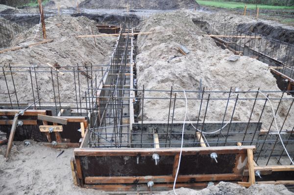House Footing Construction in Garner