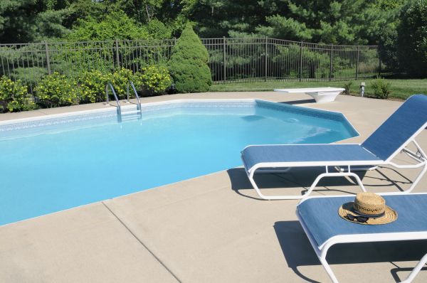 Cement Deck Installation in Garner