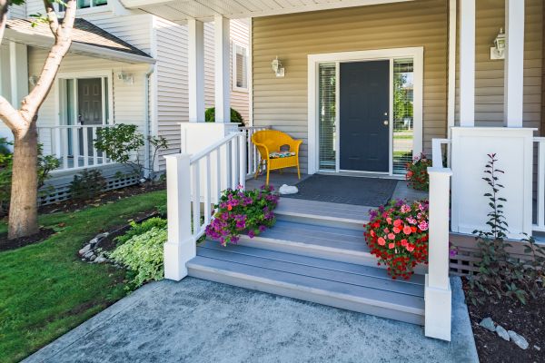 Entryway Steps Replacement in Garner
