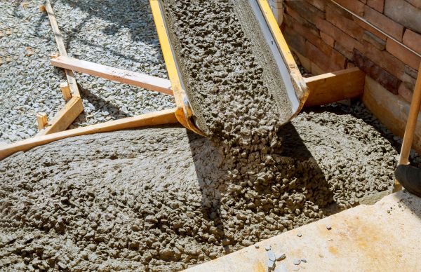 Cement Walkway Pouring in Garner