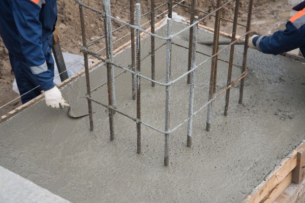 Foundation Pad Construction in Garner