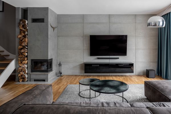 Cement Wall Installation in Garner
