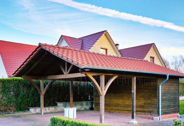 Carport Base Construction in Garner