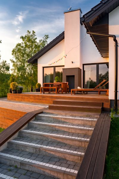 Patio Steps Replacement in Garner