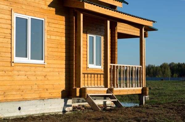 Cabin Footing Construction in Garner