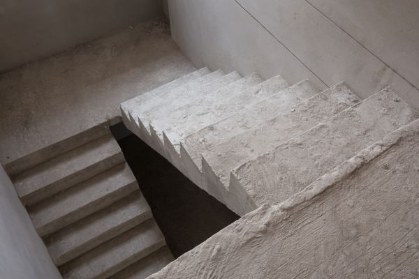 Cement Staircase Construction in Garner