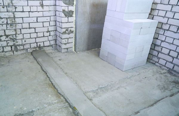 Basement Concrete Construction in Garner