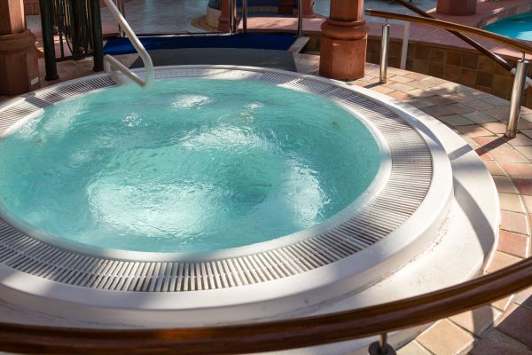 Hot Tub Patio Construction in Garner