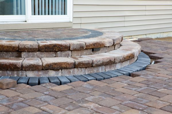 Patio Step Installation in Garner