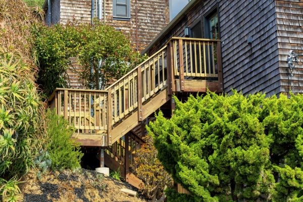 Patio Stair Installation in Garner