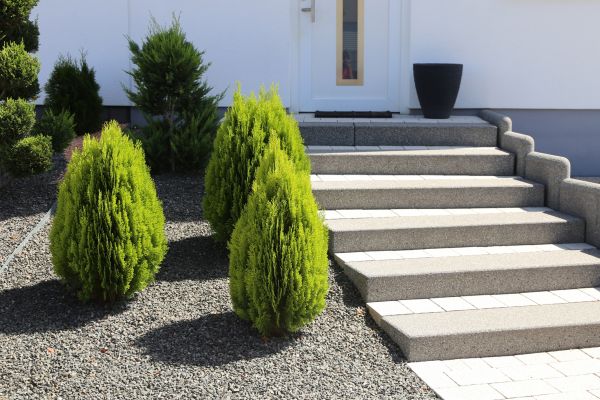 Exterior Steps Construction in Garner