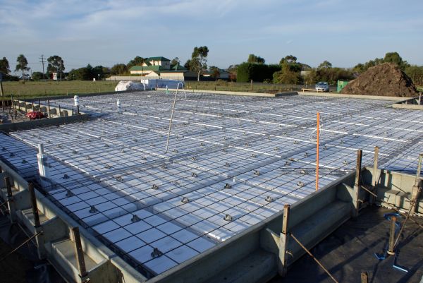 Barn Pad Construction in Garner