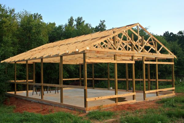 Barn Pad Installation in Garner