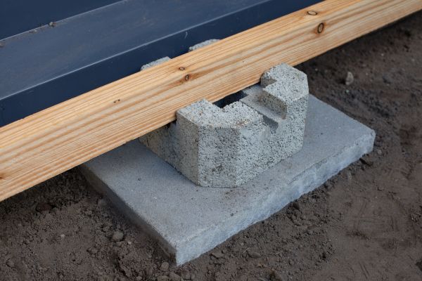 Deck Footing Construction in Garner