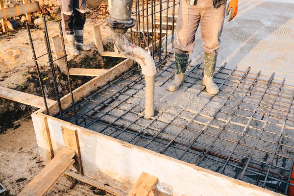 Foundation Concrete Pouring in Garner