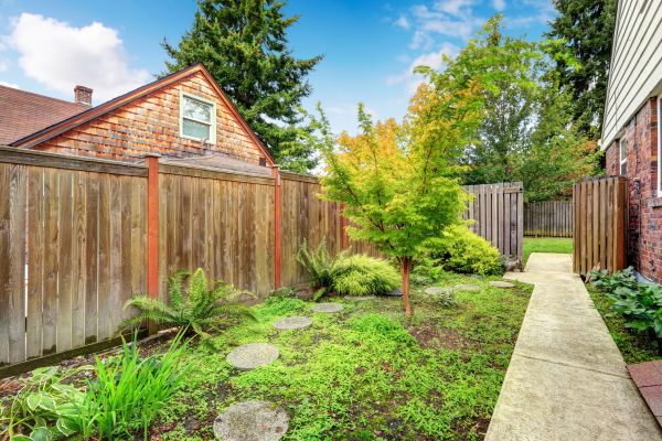 Backyard Walkway Construction in Garner