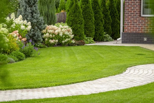 Landscape Walkway Installation in Garner